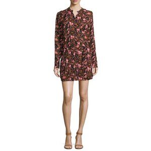 A.L.C. Silk Paisley Sacha Floral Dress, Size 10. Fits like size 8